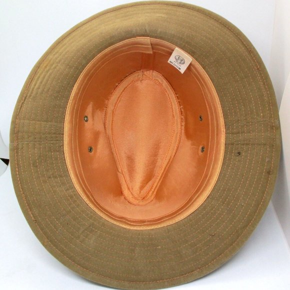 George Zamau\'l Vintage Feather Fedora Hat Size Medium main image 8